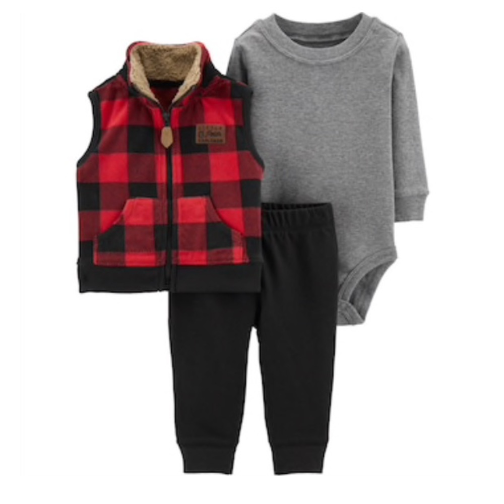 Fleece cover all and 3 piece set